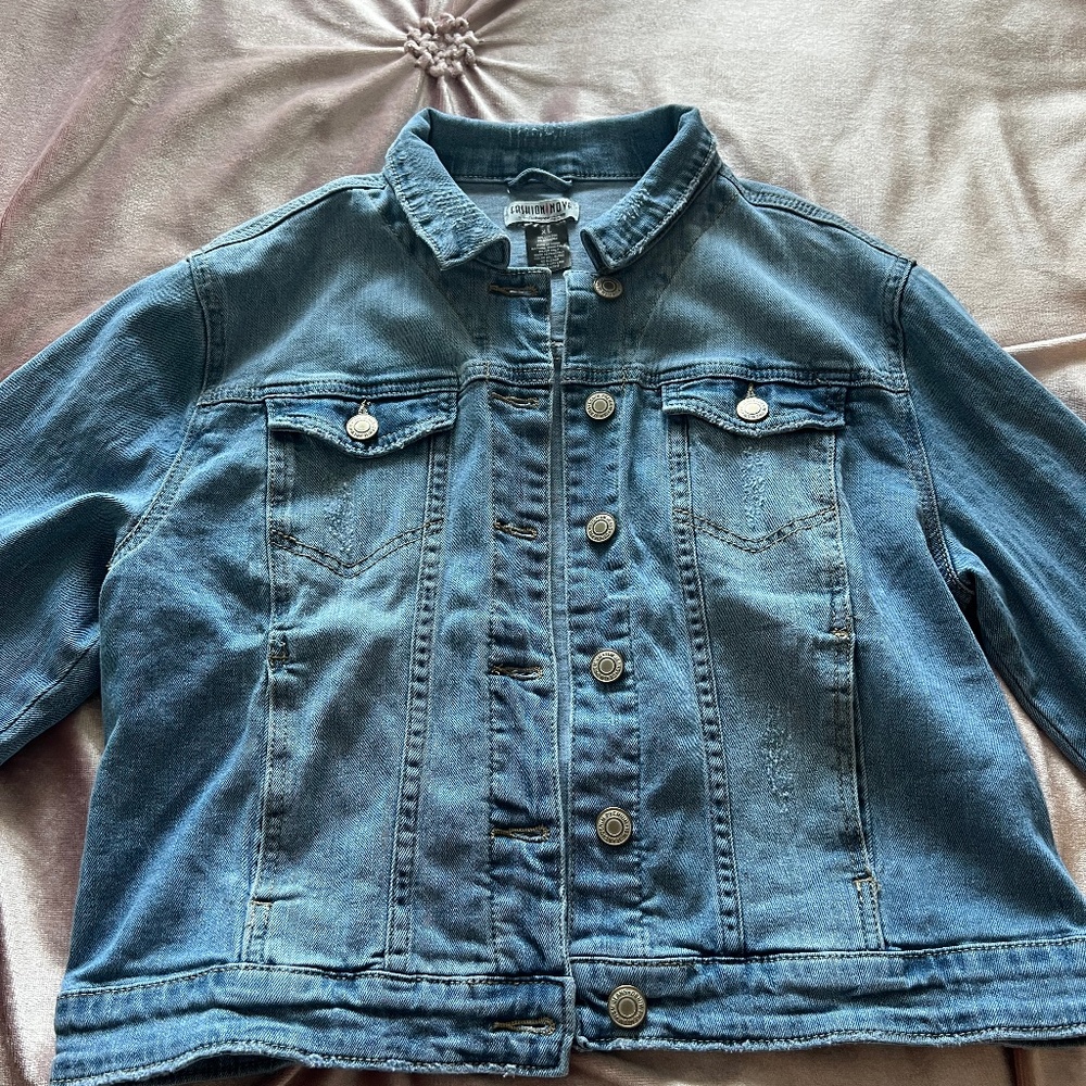 Basic Denim Jacket - image 8